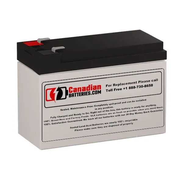 12V 10Ah F2-Terminal Replacement Battery For Sunnyway Sw12100 Ups 1