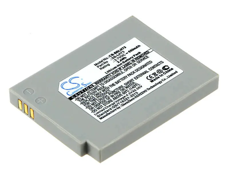 3.7V 650Mah Li-Ion Camera Battery For Samsung Sdc-Ms61S Digital Cameras 1