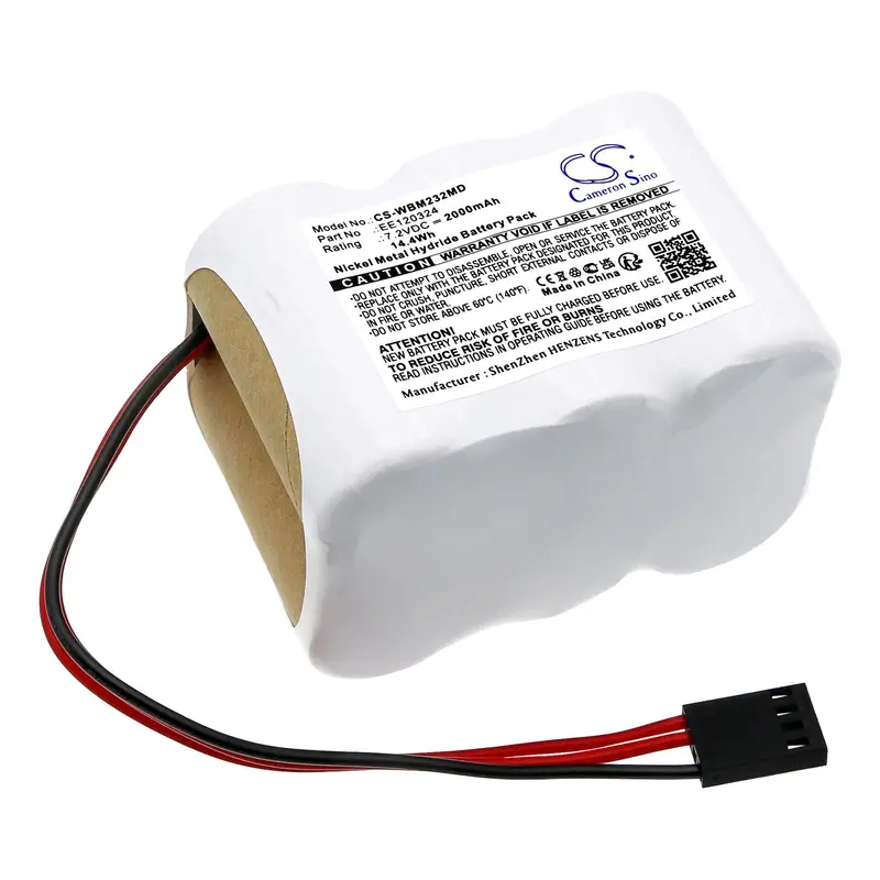 7.2V 2000Mah Ni-Mh Medical Equipment Battery For Graystad Am232 And Gsi-17 Devices 1
