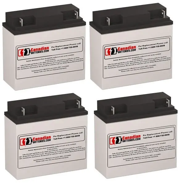 Alpha Technologies Alibp2/3000T Ups Battery Pack – 4×12V, 18Ah Sealed Lead-Acid Units (216Wh Total) 1