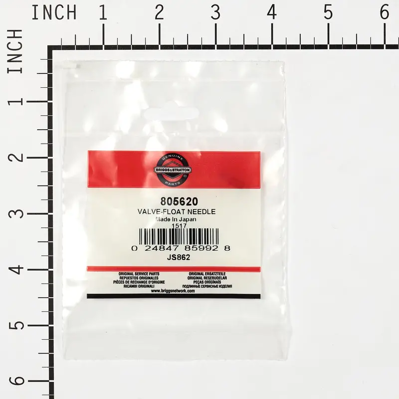 Briggs & Stratton 805620 Carburetor Float Needle And Seat Assembly 1