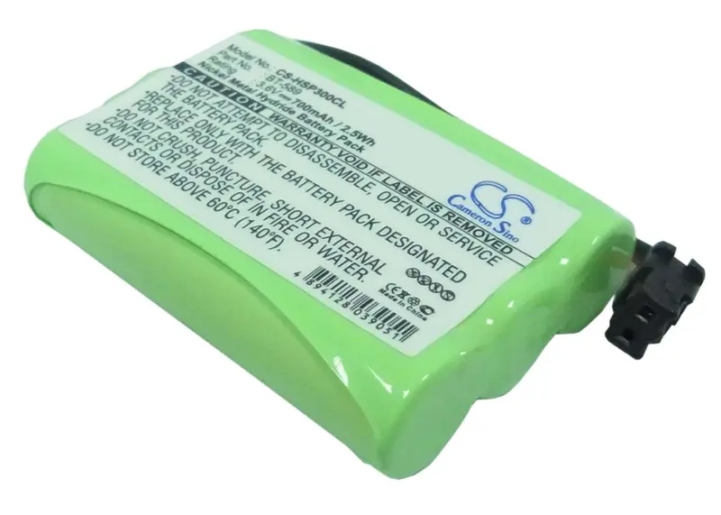 Hagenuk Cordless Phone Battery – 3.6V Ni-Mh 700Mah (2.52Wh) For Bt-589, Sl30080 & Wp 300X 1