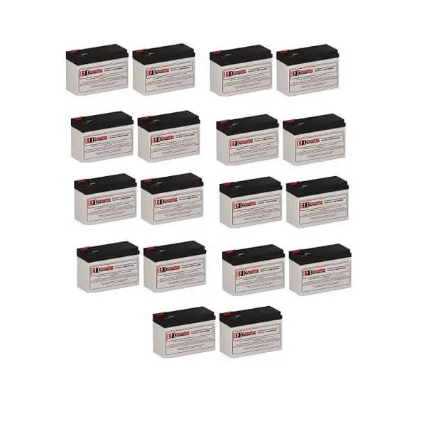 Mitsubishi 7011A-60 Ups Battery Pack — 18 × 12V 7Ah Sealed Lead-Acid Modules 1