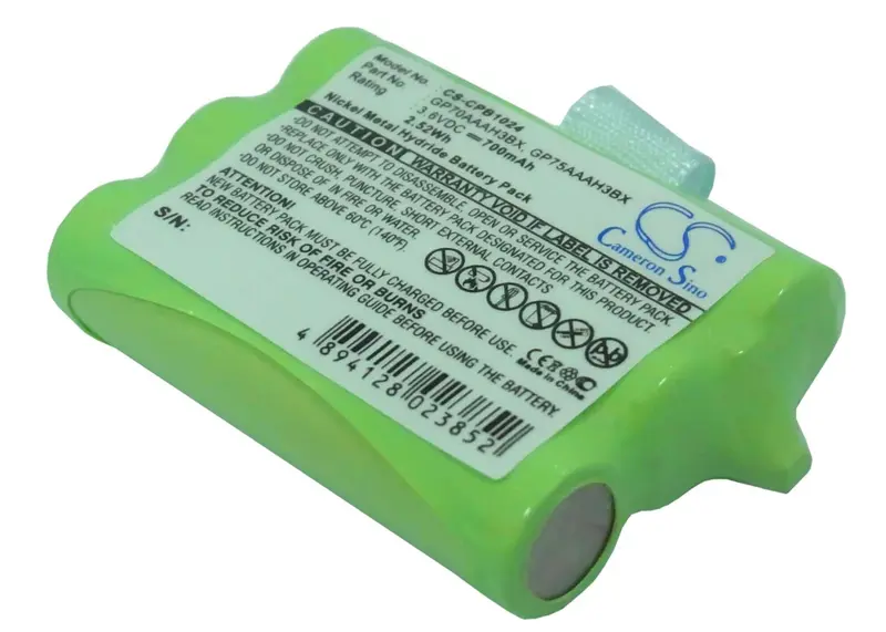 Motorola & Vtech Cordless Phone Battery – 3.6V Ni-Mh, 700Mah (2.52Wh) Compatible With Gp 80-5542-00-00 1