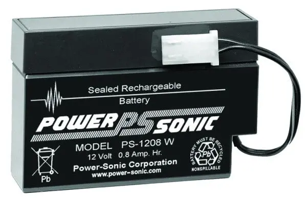 12V 0.8Ah Wl Wire Lead Replacement Battery For Leoch Lp12-0.8 1