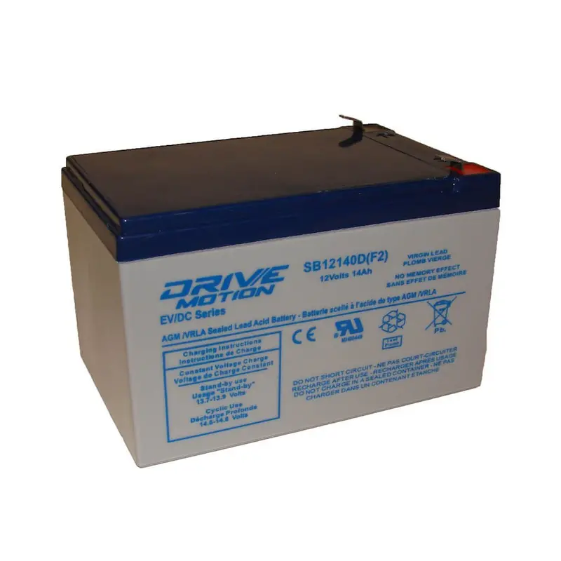 12V 14Ah Replacement Battery For Power-Sonic Pg-12V14 – F2 Terminal Configuration 1