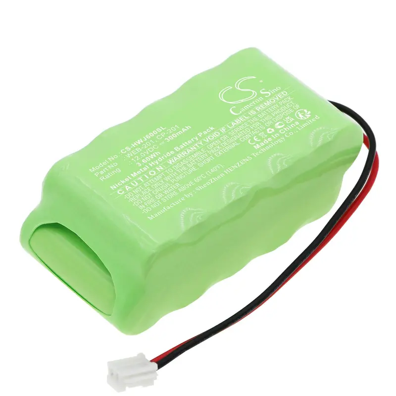 12V 300Mah Ni-Mh Plc Battery For Honeywell Asic-Jasic-600 And Asic300 Controllers 1