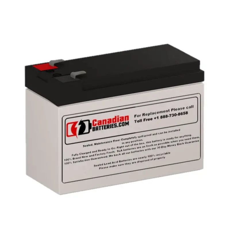 12V 7Ah Ups Battery For Clary Corporation Ups11K1Gsbsr – Sealed Lead-Acid Replacement 1