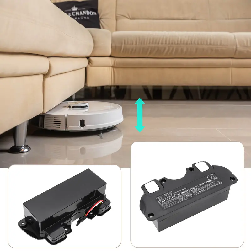 14.4V 5200Mah Li-Ion Vacuum Cleaner Battery For Eta Navaggio Profi (4228 00100) 1