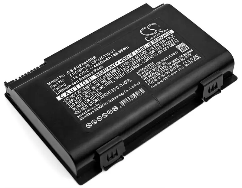 14.4V Laptop Battery Replacement – 4400Mah For Fujitsu Celsius H250 & H700 Mobile Workstations 1