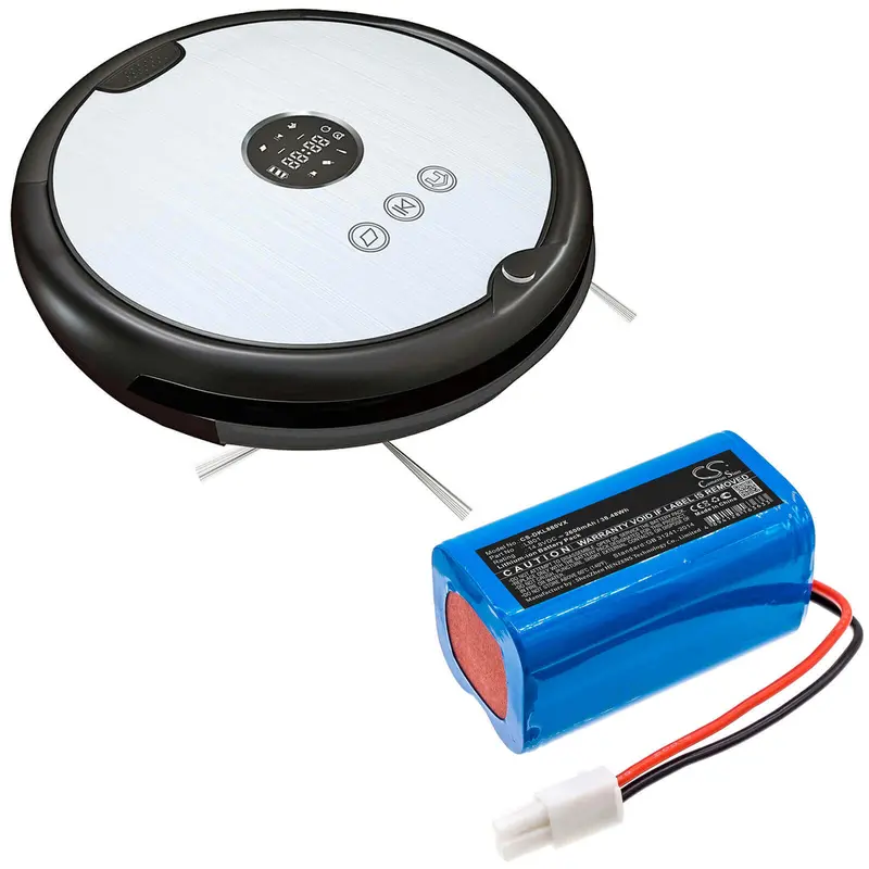 14.8V 2600Mah Lithium-Ion Vacuum Cleaner Battery For Donkey Dl880 Cordless Models 1