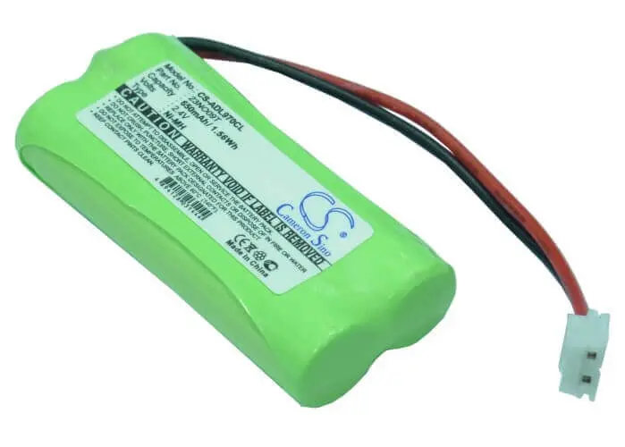2.4V 650Mah Ni-Mh Cordless Phone Battery For Uniden, Panasonic, Versatis 150/250, And 60Aaah2Bmj 1