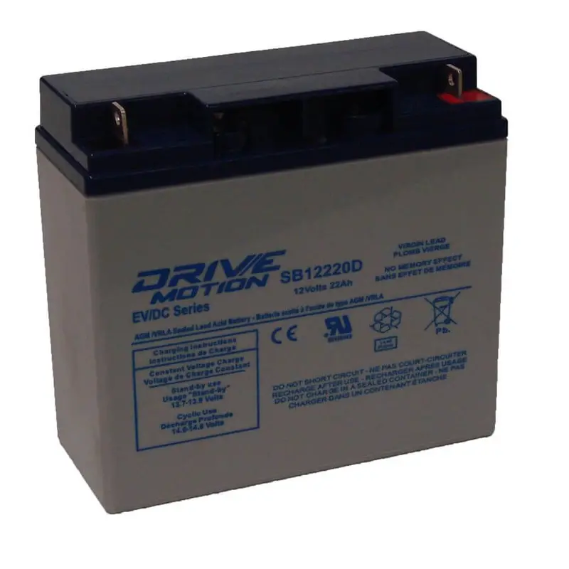 22Ah 12V Replacement Battery For Haijiu Hg-22-12 Ups (Nb Terminals) 1
