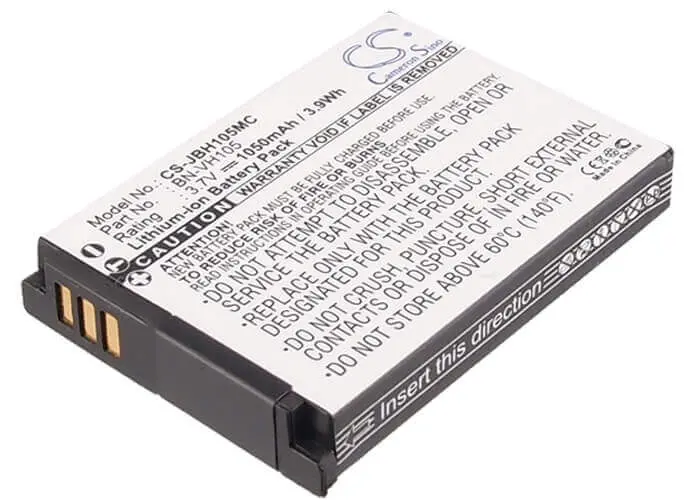 3.7V 1050Mah Lithium-Ion Camera Battery For Jvc Bn-Vh105 (Adixxion Action Cam) 1