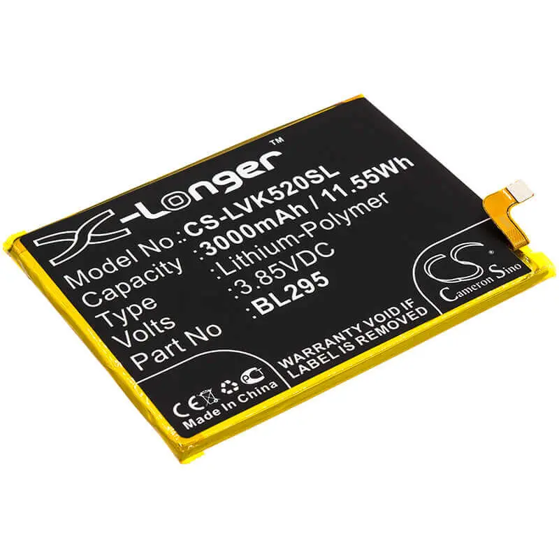 3.85V 3000Mah Li-Polymer Battery For Lenovo K5S & K5S Td-Lte Dual Sim (Bl295) 1