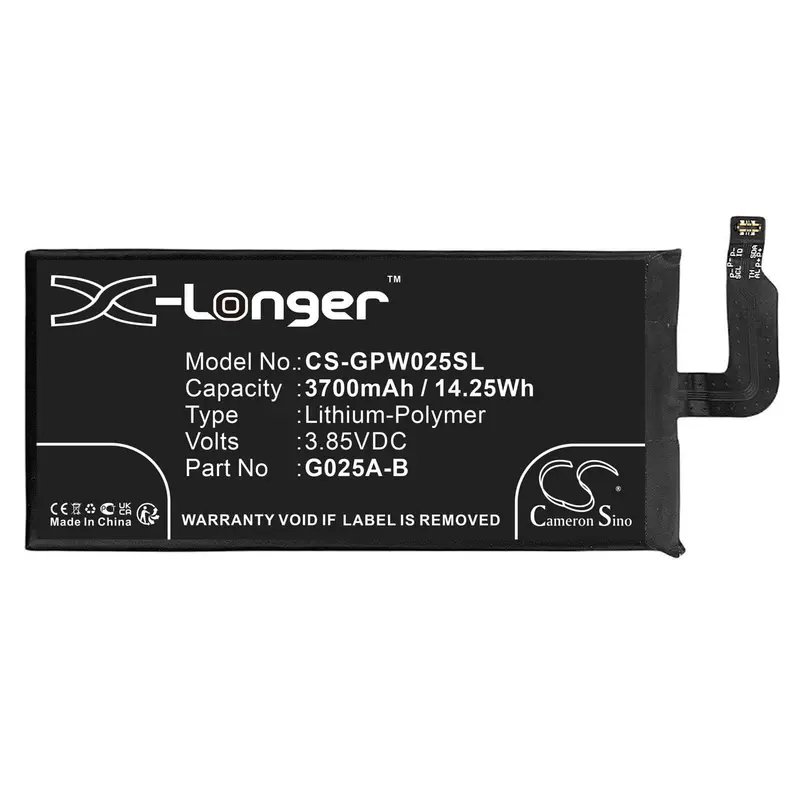 3.85V 3700Mah Li-Polymer Battery For Google Pixel 5 Xl Smartphone 1