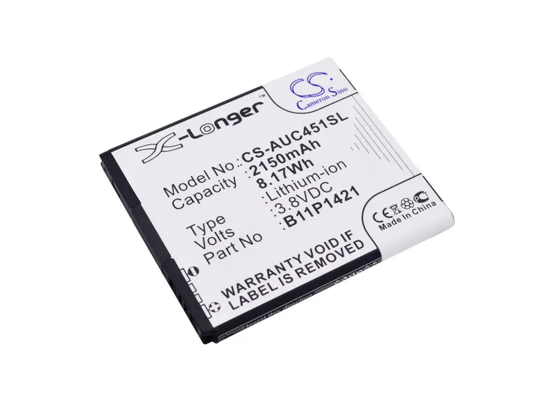 3.8V 2150Mah Li-Ion Replacement For Asus Z007 And Zc451Cg – Model 0B200-00570300 (8.17Wh) 1