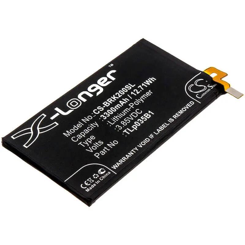 3.8V 3300Mah Li-Polymer Battery For Blackberry Devices (Tlp035B1, Bbf100-1, Bbf100-2) 1