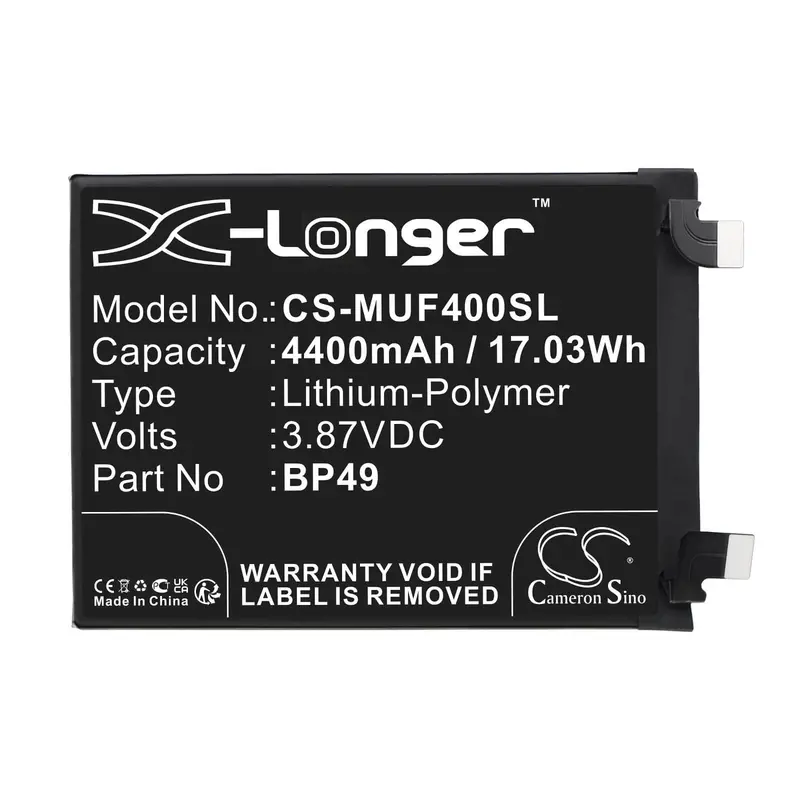 4400Mah 3.87V Li-Polymer Battery For Poco Smartphones (Bp49, 22021211Rg, 22021211Ri) 1