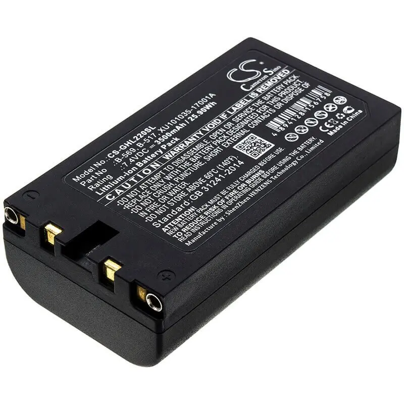 7.4V 3500Mah Li-Ion Power Supply Battery For Graphtec Gl200 & Gl200A (B-569) 1