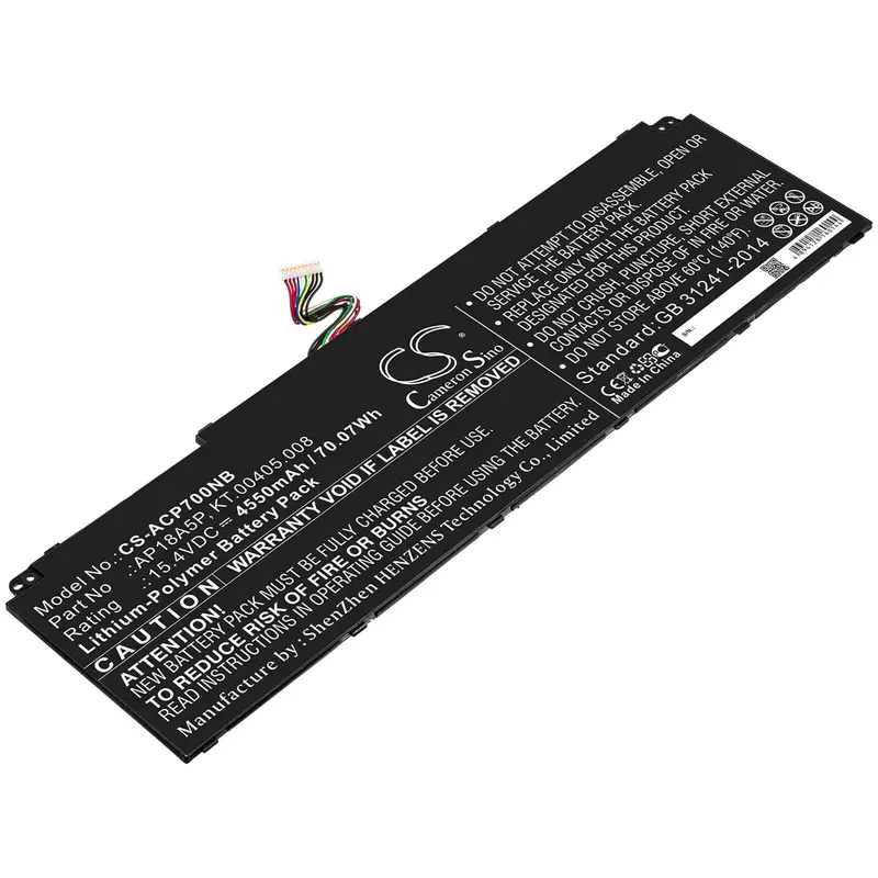 Acer Conceptd 9 Cn917-71 & Cn917-71-90Cx Replacement Battery – 15.4V, 4550Mah, 70.07Wh Li-Ion 1