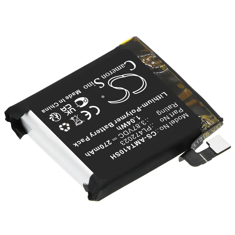 Amazfit Gts 4 Mini Smartwatch Battery – 3.87V 270Mah Li-Polymer (Pl472023) 1