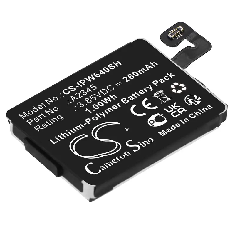 Apple Watch Series 6 (40Mm) Battery – 3.85V Li-Polymer 260Mah (1.00Wh), Model A2345 1