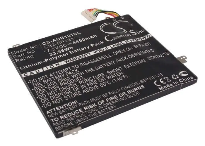 Asus Eee Pad B121 & Slate Tablet Battery – 7.3V Li-Polymer, 4450Mah, 33.95Wh 1