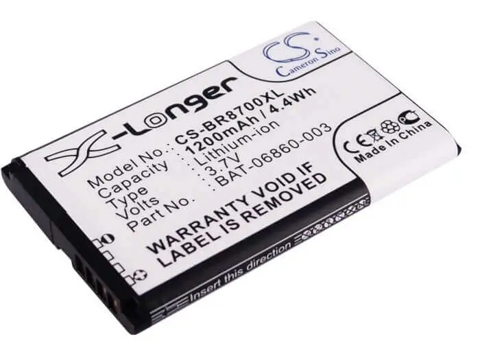 Blackberry 8700 Series Battery – 3.7V Li-Ion, 1200Mah (4.44Wh) 1