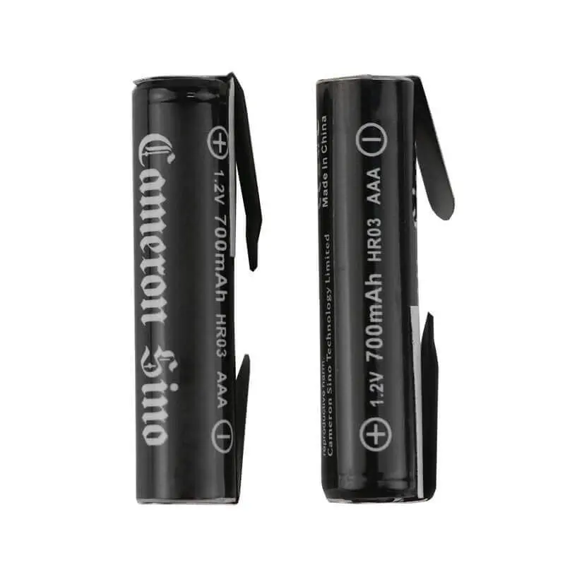 Cameron Sino Aaa Ni-Mh Rechargeable Battery – 1.2V, 700Mah (2.59Wh), Compatible With Am4 & Hr03 Cells 1