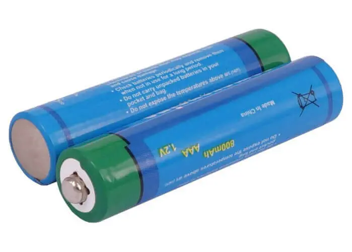 Cameron Sino Aaa Ni-Mh Rechargeable Battery – 1.2V 800Mah (0.96Wh), Model Am4/Hr03 1