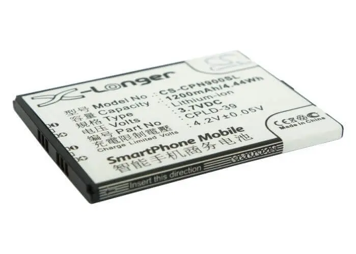 Coolpad 8900/8910 Replacement Battery – 3.7V 1200Mah Li-Ion (Cpld-39, 4.44Wh) 1