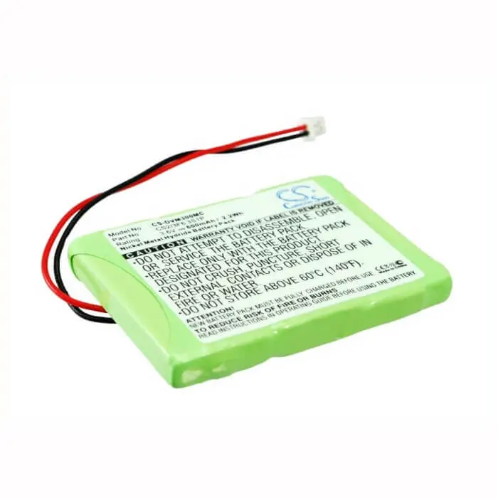 Digital Ally Camera Battery: 3.6V 600Mah Ni-Mh (135-0035 / Dvm500 / Dvm-Rmt, 2.16Wh) 1