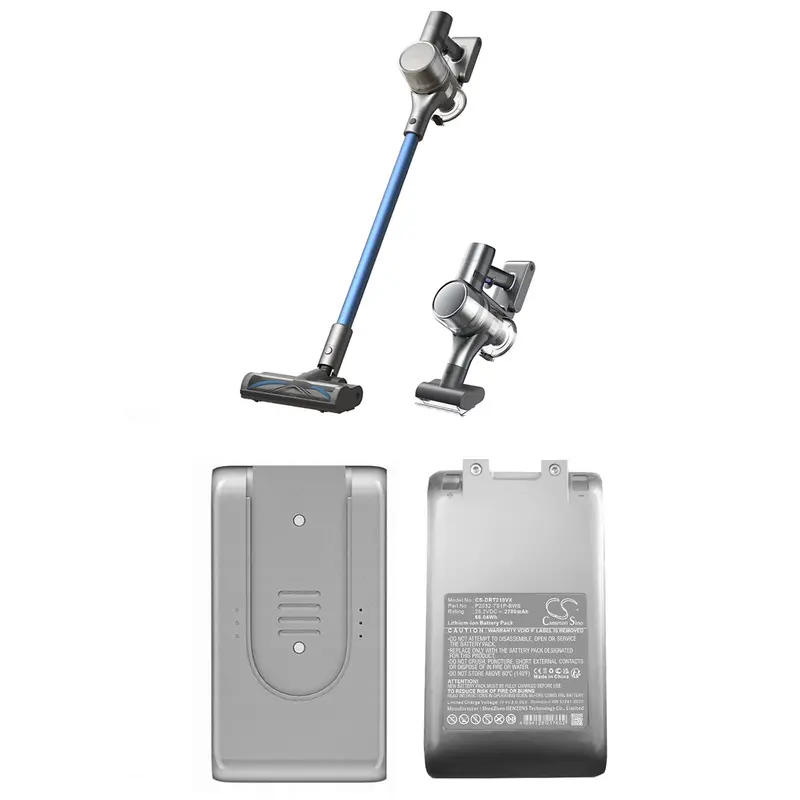 Dreame T20 Pro & P2032-7S1P-Bwb Cordless Vacuum Battery – 25.2V, 2700Mah Li-Ion (68.04Wh) 1