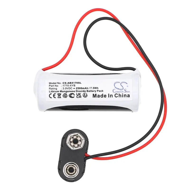 Ge & Fanuc Series 1 Plc Battery – 3.0V Li-Mno₂, 2500Mah, 7.5Wh (1770-Xyb) 1