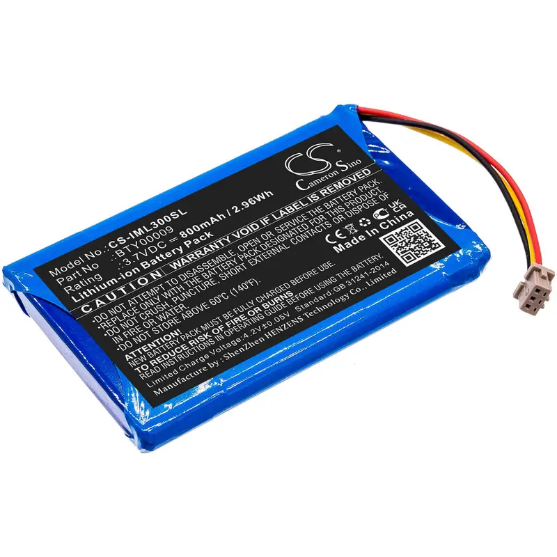 Ingenico Payment Terminal Battery – 3.7V 800Mah Li-Ion (Bty00009 / Lec-V03.00-0242 / Vital Act 3S, 2.96Wh) 1