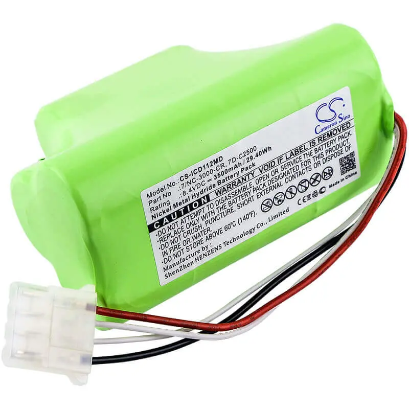 Innomed Heartscreen 112D Medical Device Battery – 8.4V, 3500Mah Ni-Mh, 29.40Wh (7/Nc-3000-Cr) 1