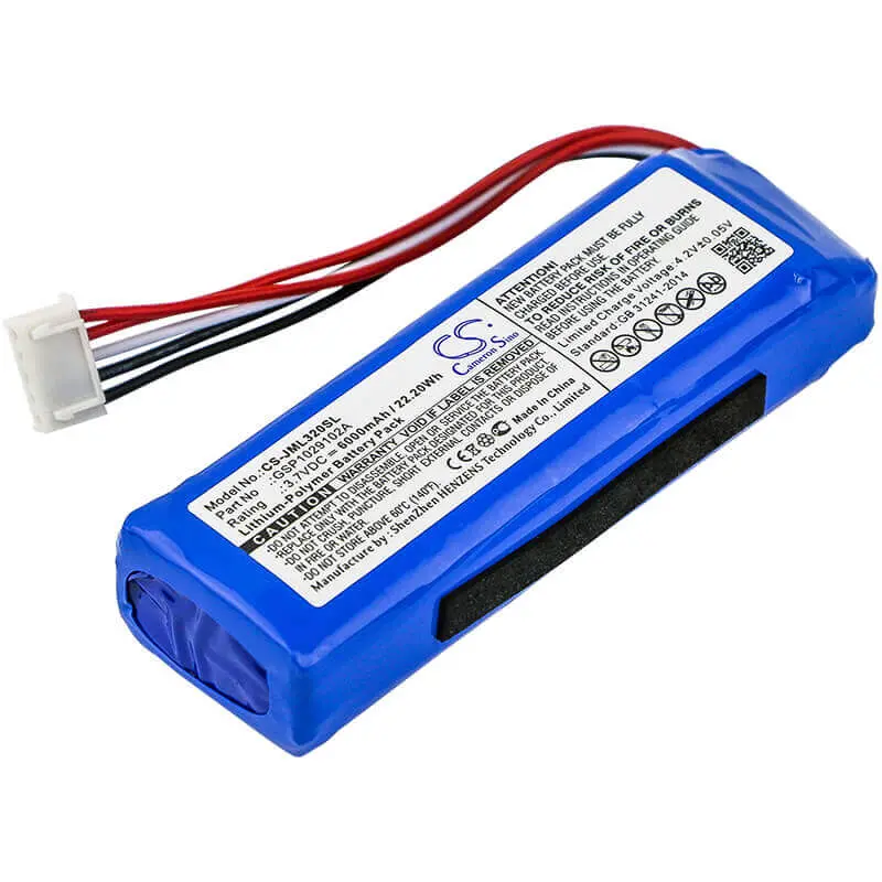 Jbl Charge 3 (2016) Speaker Battery – 3.7V 6000Mah Li-Polymer (22.2Wh) 1