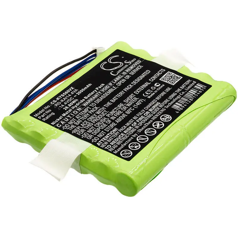 Kaily Vacuum Cleaner Battery – 14.4V Ni-Mh 2000Mah (28.8Wh) For S560, S710, S750 1