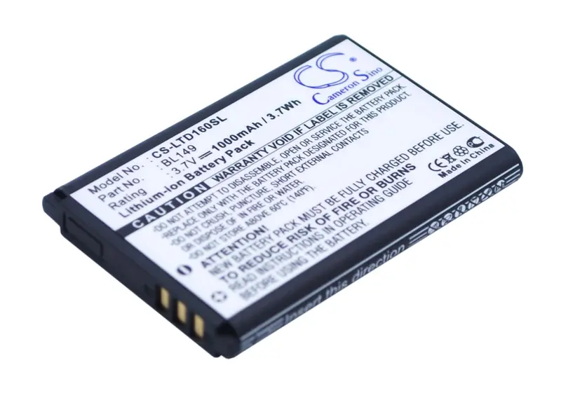 Lenovo Td16 Laptop Battery – 3.7V 1000Mah Li-Ion 1