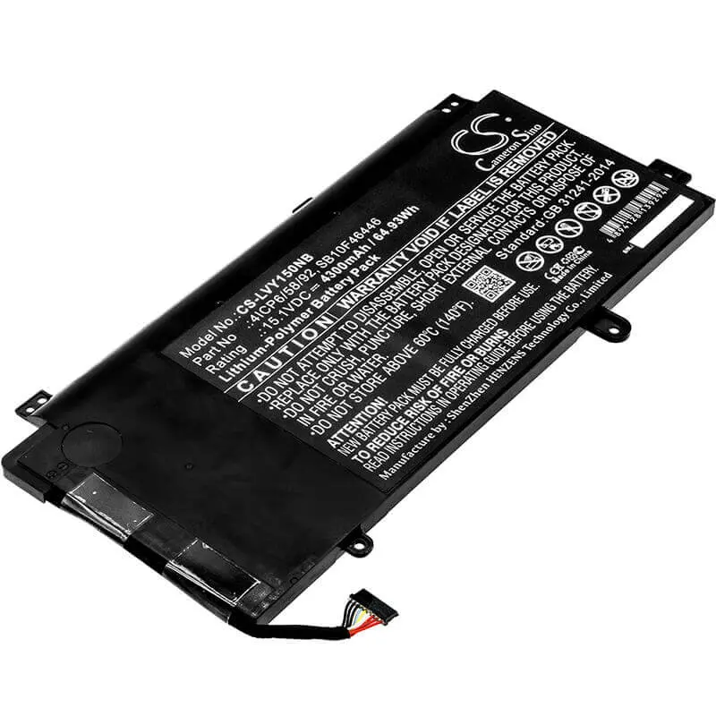 Lenovo Thinkpad Yoga 15 (20Dq001Kus) Battery – 15.1V 4300Mah Lithium-Ion (64.93Wh) 1