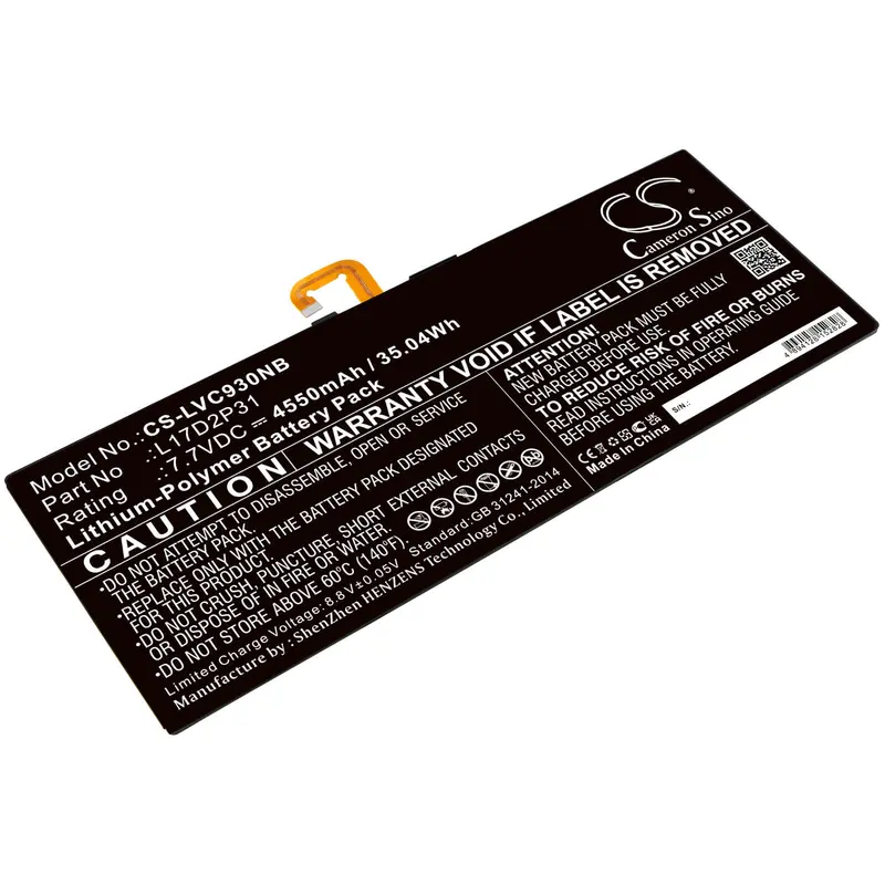 Lenovo Yoga Book C930 Battery – 7.7V 4550Mah Li-Polymer (35.04Wh), Models Yb-J912F/Yb-J912L 1