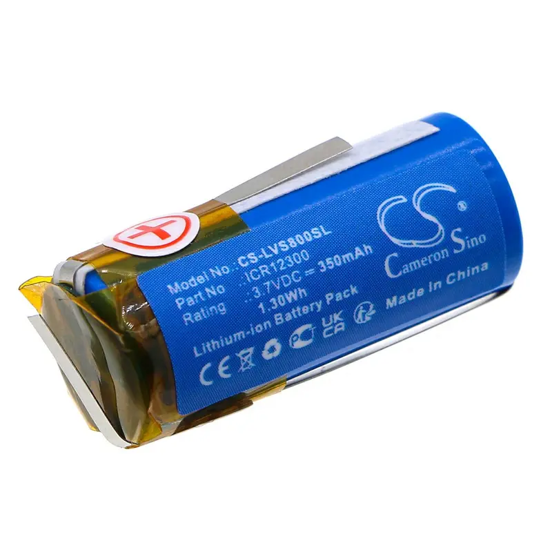 Livescribe Echo Smartpen Replacement – 3.7V 350Mah Li-Ion (1.3Wh) Icr12300 Cell 1