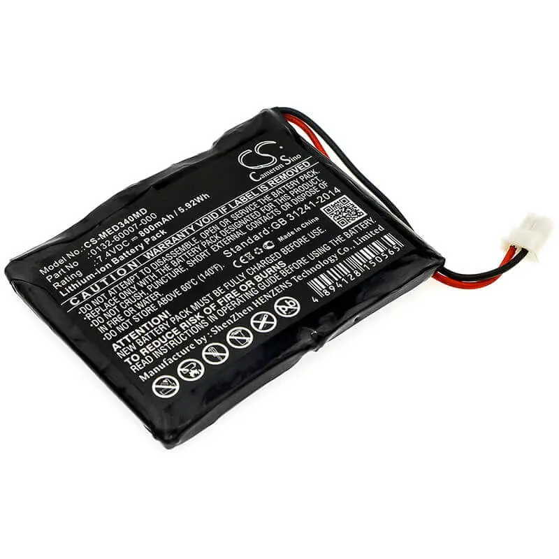 Mediaid 34 Pulse Medical Device Battery – 7.4V 800Mah Li-Ion (5.92Wh) 1