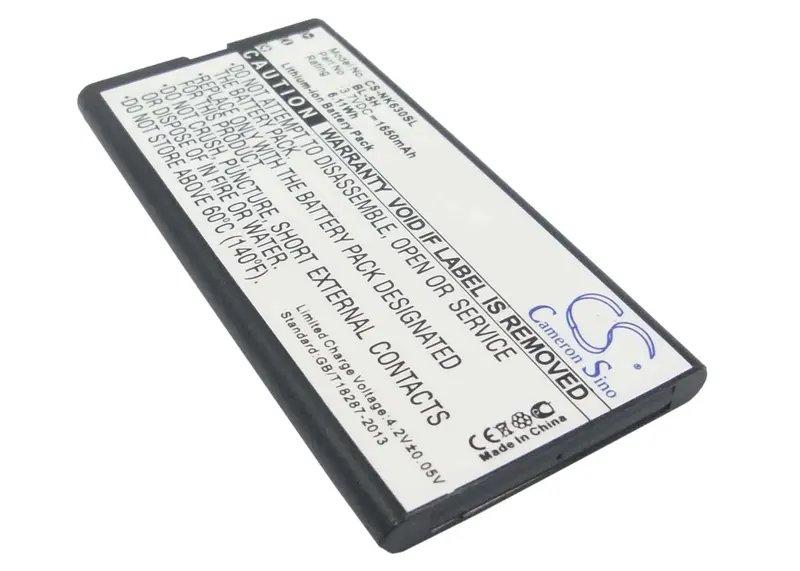 Microsoft Lumia 630 & 630 Dual Sim Battery – 3.7V Li-Ion, 1650Mah, Bl-5H, 6.11Wh 1