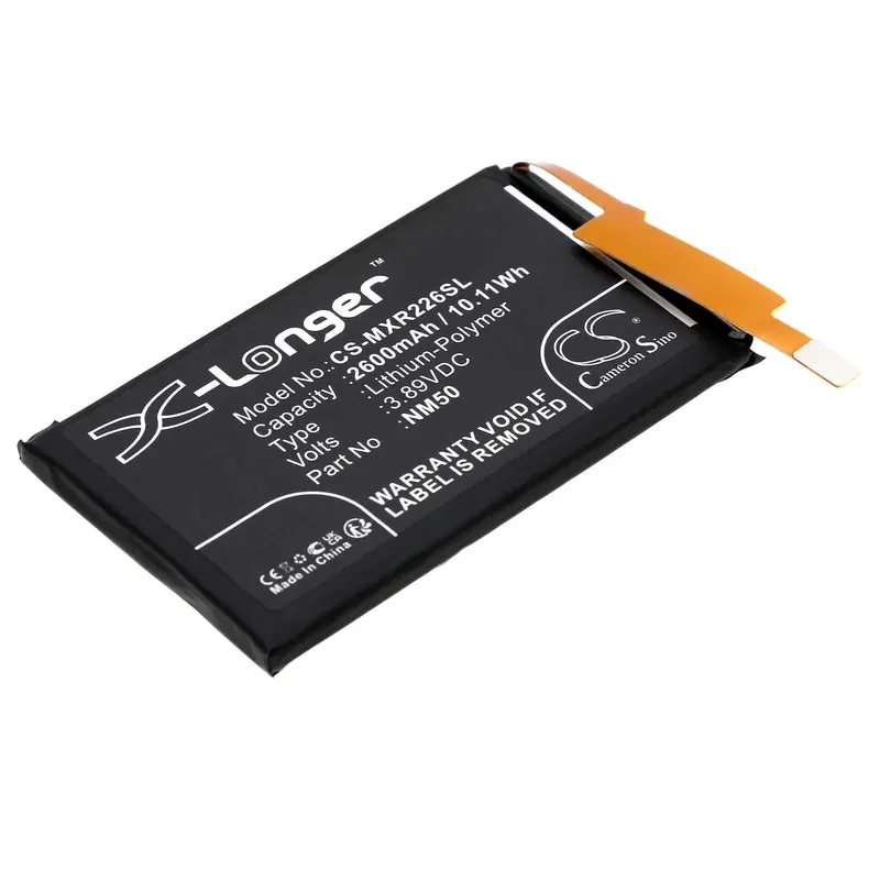 Motorola Razr 2022 & 5G Third-Gen Replacement Battery – 3.89V, 2600Mah Li-Polymer (10.11Wh) 1