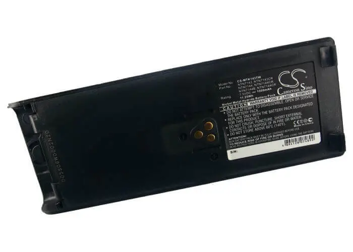 Motorola Two-Way Radio Battery – 7.5V 1500Mah Ni-Mh (11.25Wh), Compatible With Fug11B, Gp1200, Gp2010 1