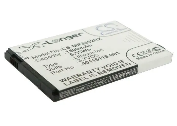 Novatel Mifi 3352 & 4082 Replacement Battery – 3.7V 1500Mah Li-Ion (5.55Wh) 1