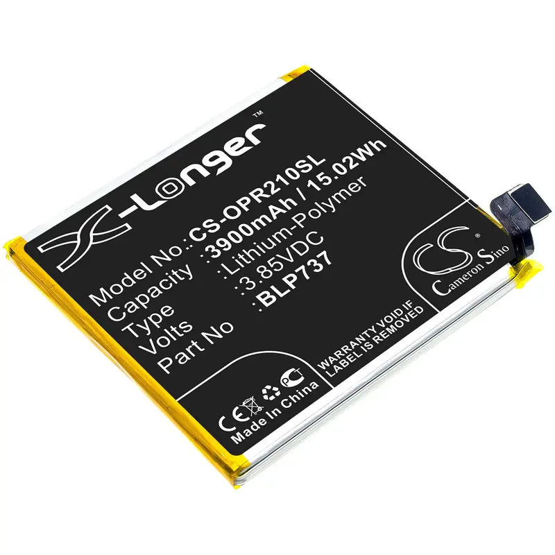 Oppo Smartphone Battery – 3.85V 3900Mah Li-Polymer For Bl-P737, Cph1945, Cph1951 1