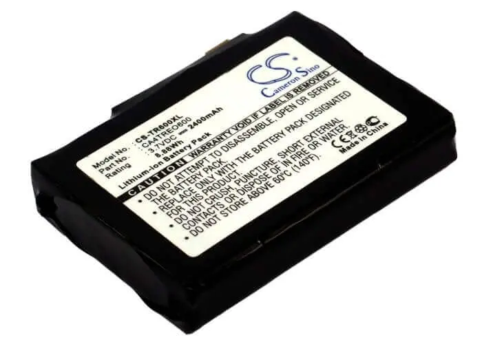 Palm Treo 600/610 Replacement Battery – 3.7V 2400Mah Li-Ion (8.88Wh) 1
